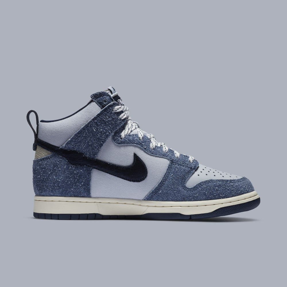 A Second Notre x Nike Dunk High in the 