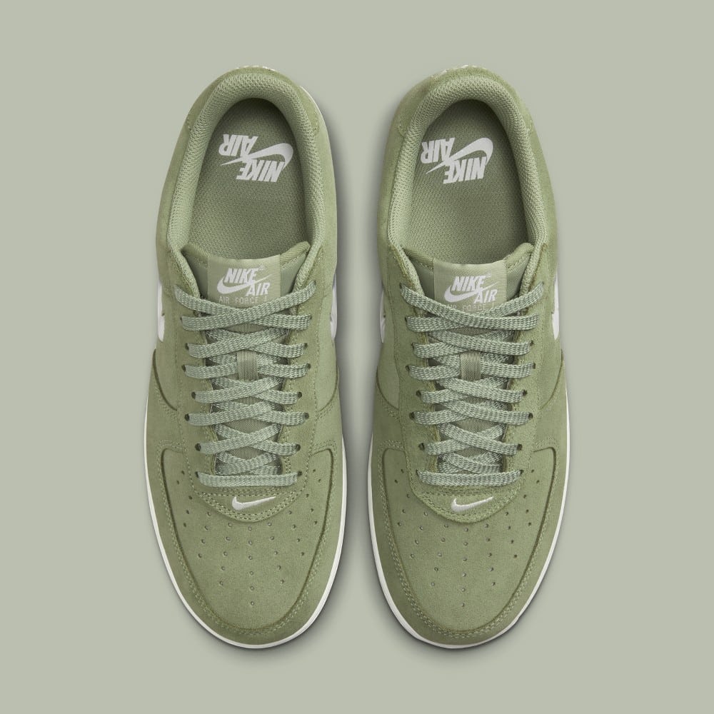 Nike Air Force 1 '07 LV8 'Metallic Swoosh Pack - Oil Green