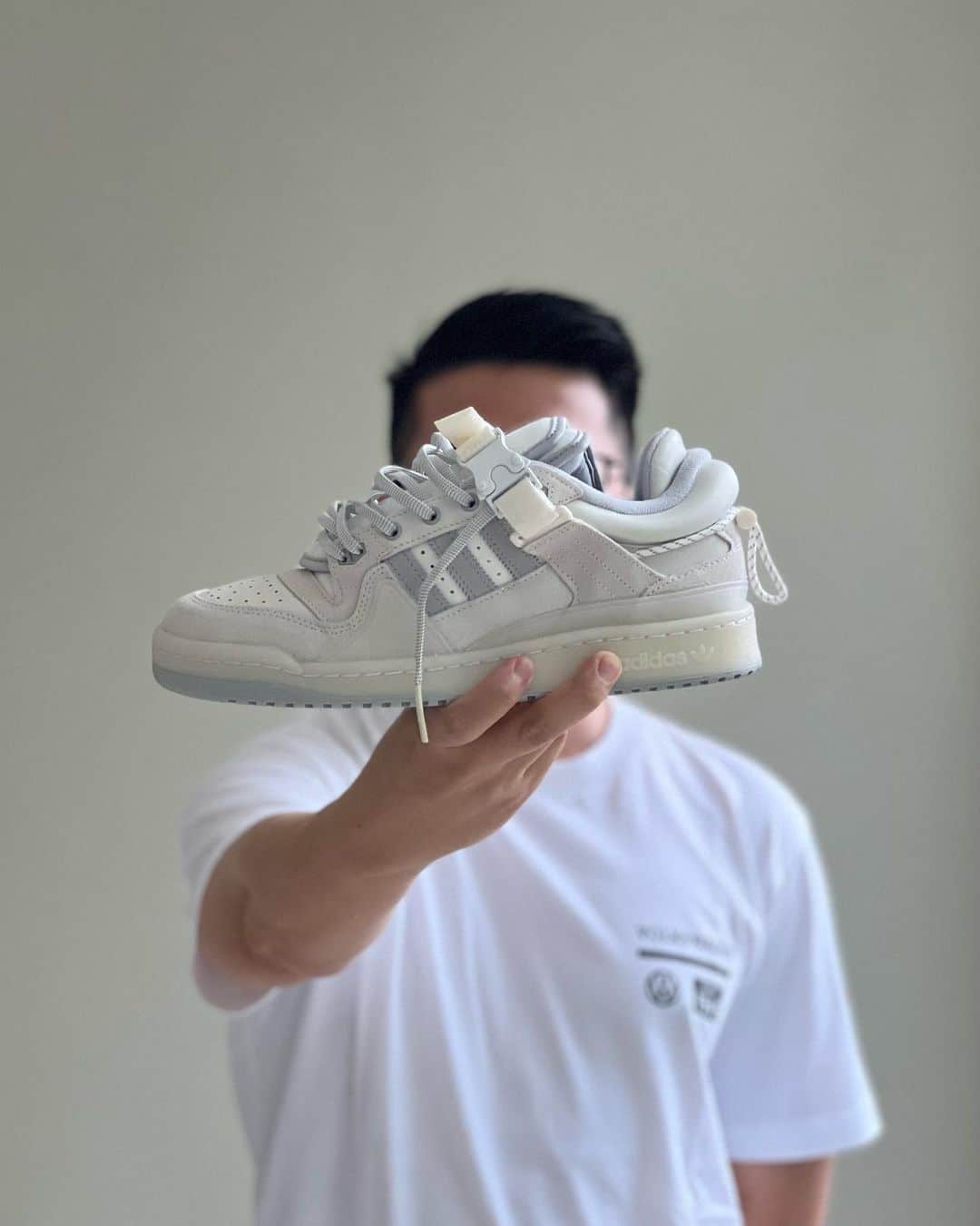 BAD BUNNY × adidas Forum Low White Bunny