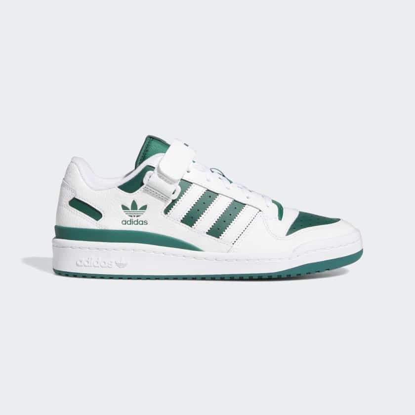 Green Leather Gives the New adidas Forum Low the Feel of an Old-School
