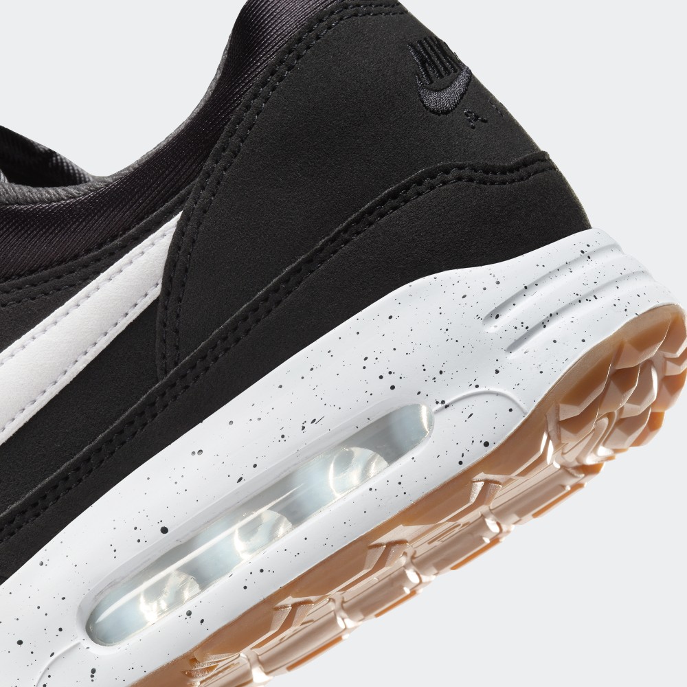 Air max 1 essential black white gum online