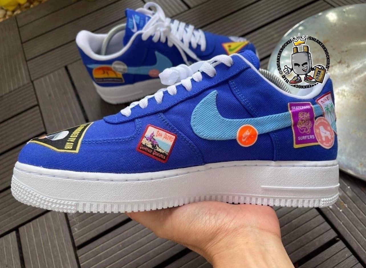 Nike Air Force 1 NIKEiD By You Patches