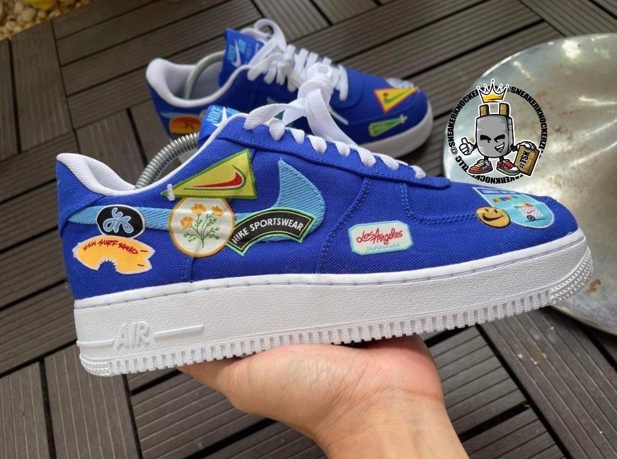 Nike Air Force 1 NIKEiD By You Patches