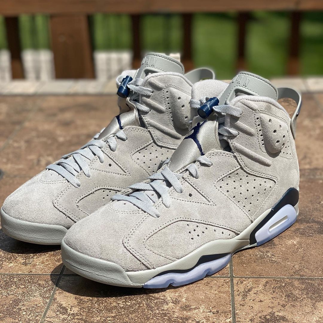 Air jordan 6 shop wolf grey release date