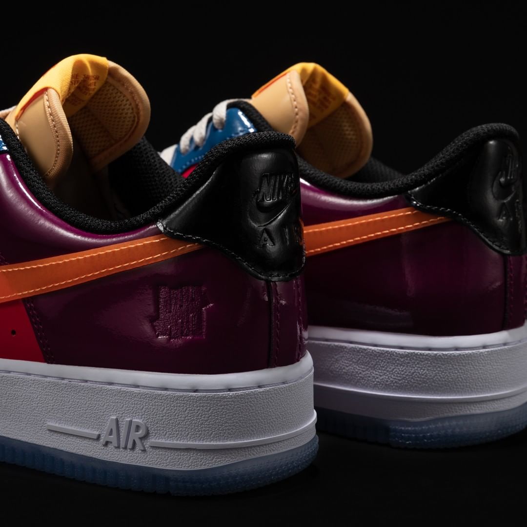 Undefeated Nike Air Force 1 Low Multi-Color Release Info