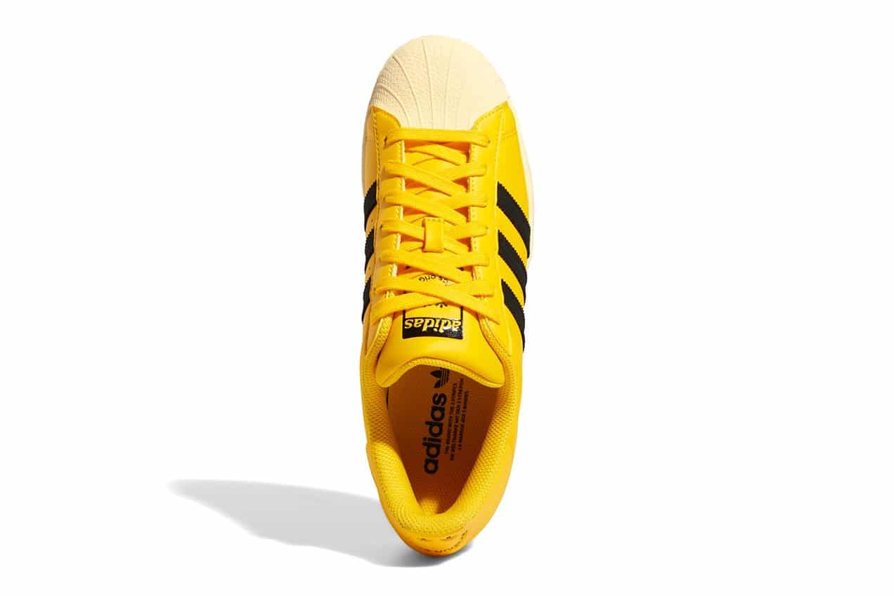 Adidas originals superstar yellow hotsell