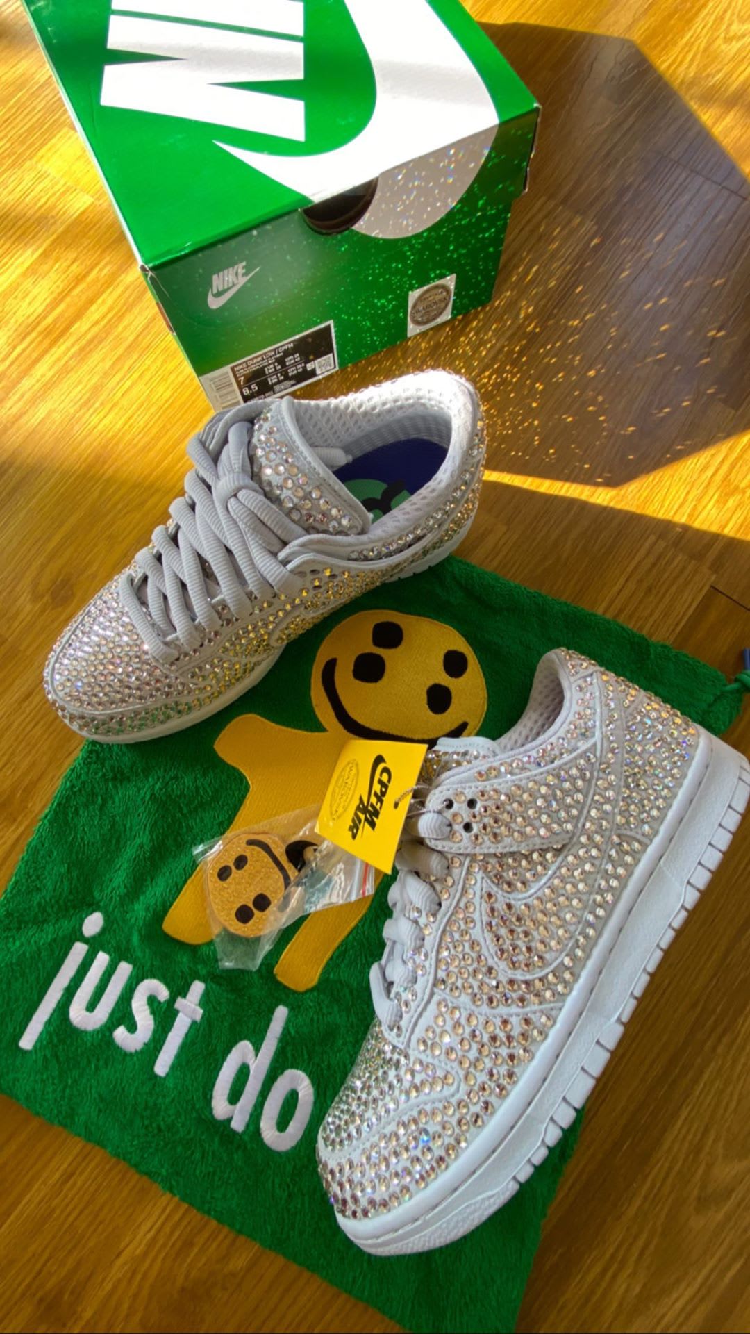 Kylie Jenner Just Got Diamond-Covered Nike Sneakers