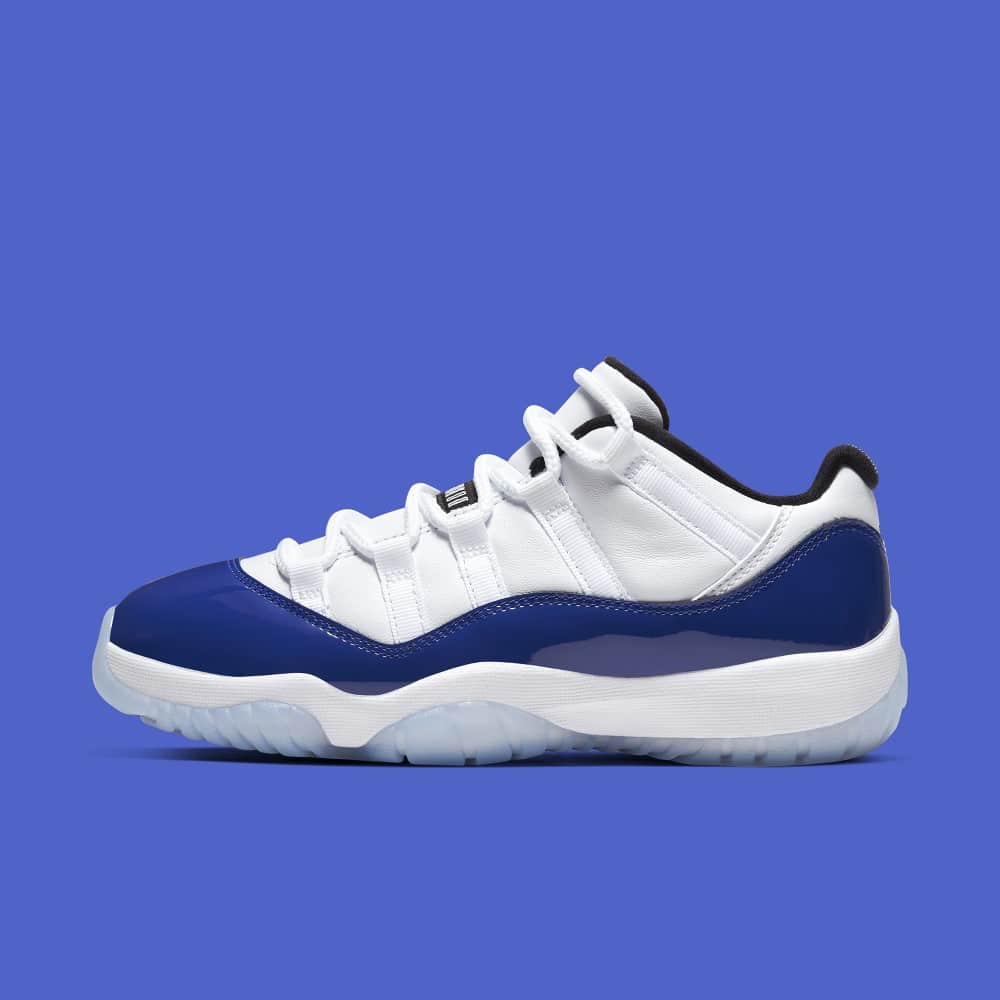 Schaut euch den Air Jordan 11 Low Concord Purple an Grailify