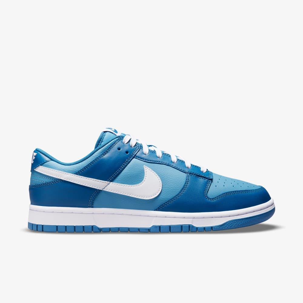 nike dunk low blue green