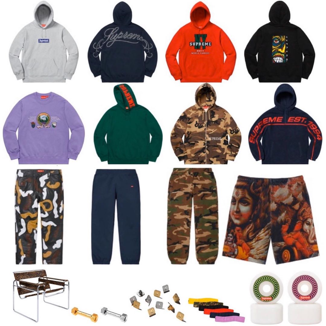 Week 2 supreme outlet fw19