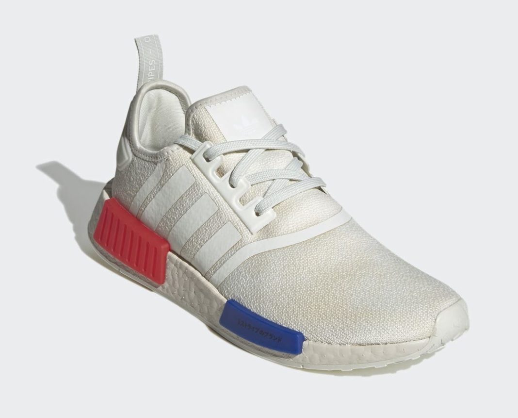 Adidas nmd primeknit og white hotsell