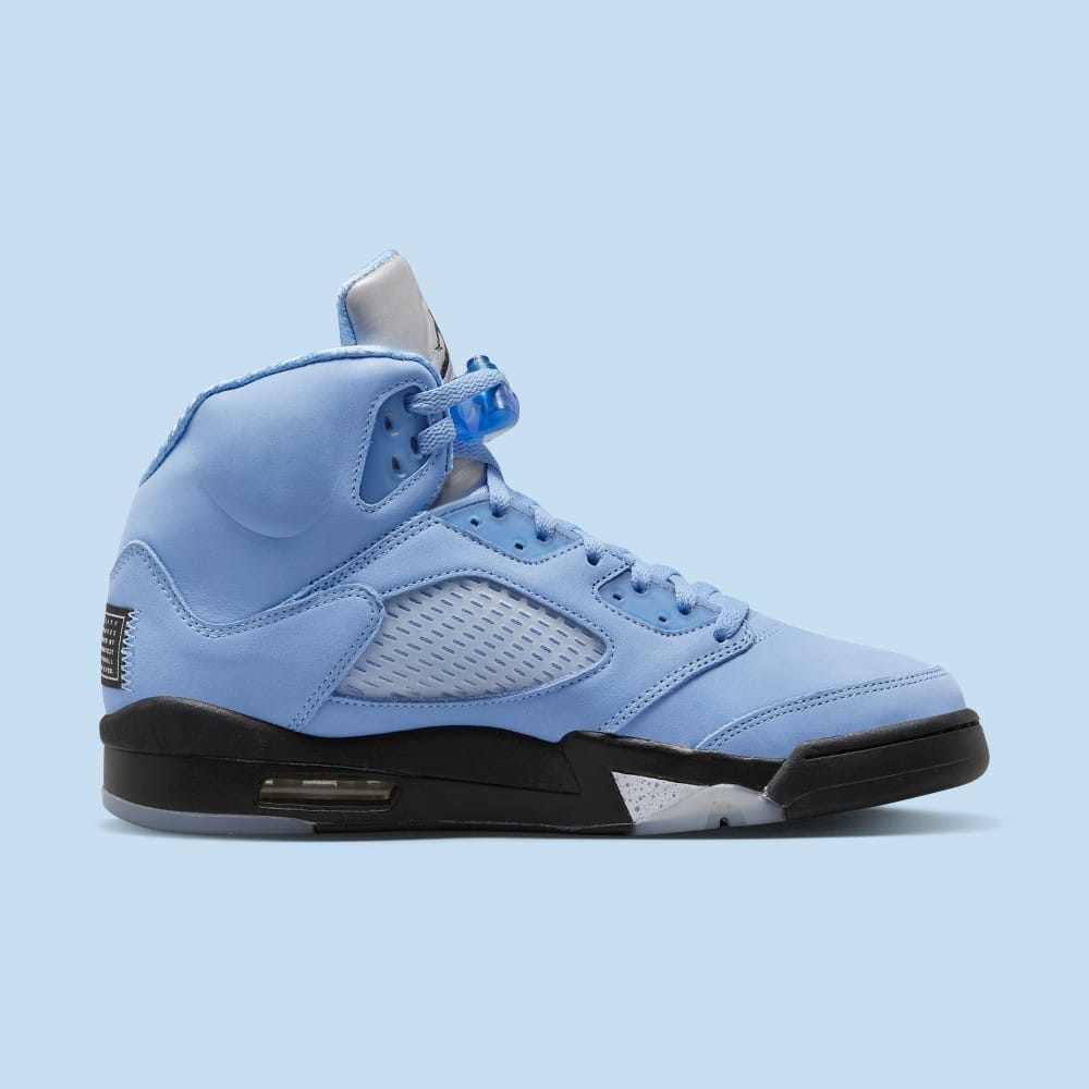 UNC Tar Heels Football Air Jordan 5 PE Photos