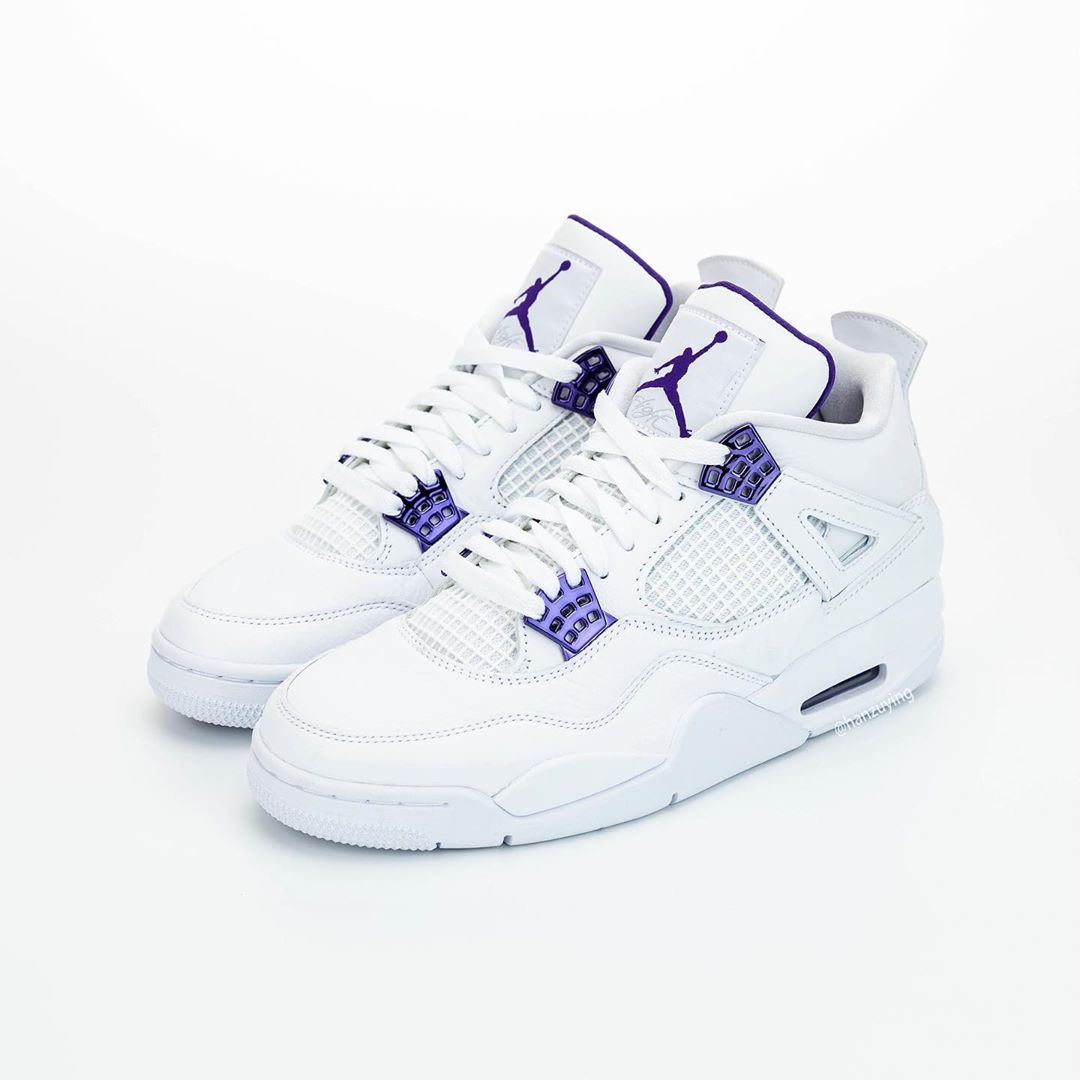 First Look Air Jordan 4 Court Purple Grailify