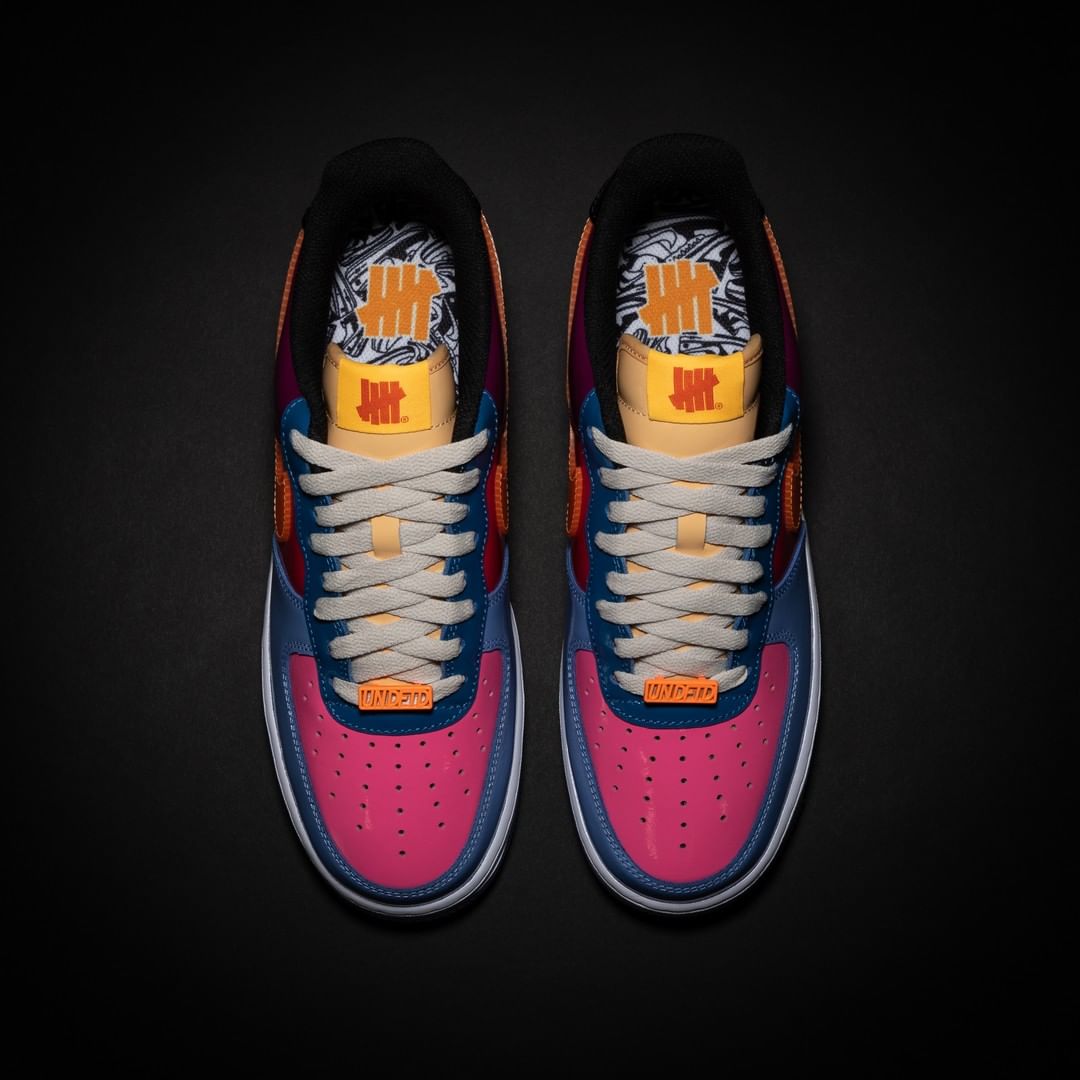 Undefeated Nike Air Force 1 Low Multi-Color Release Info