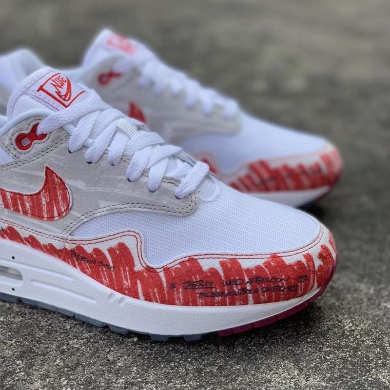 Air max 1 hot sale tinker hatfield sketch