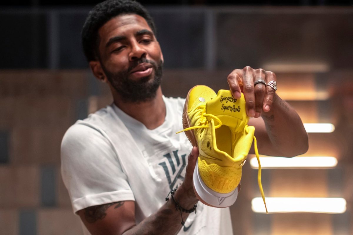 Kyrie irving hot sale spongebob collection