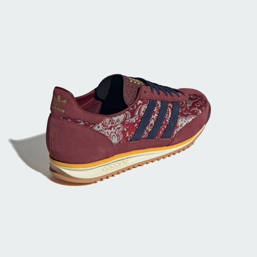 Adidas originals sl 72 w trainers leopard best sale