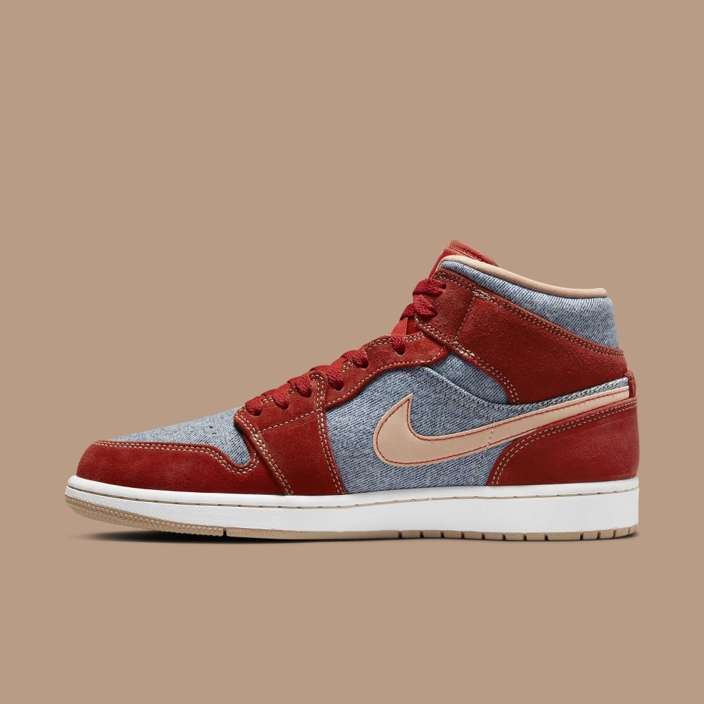 A New Air Jordan 1 Mid Has Been Spotted That Resembles LEVI's |