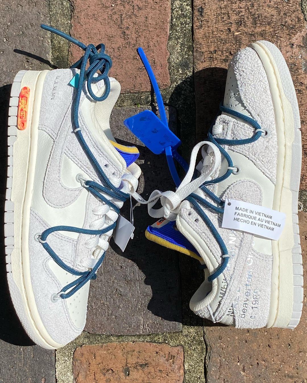 OFF-WHITE x Nike Dunk Low Size 13 (lot 16 of 50) RARE VIRGIL ABLOH