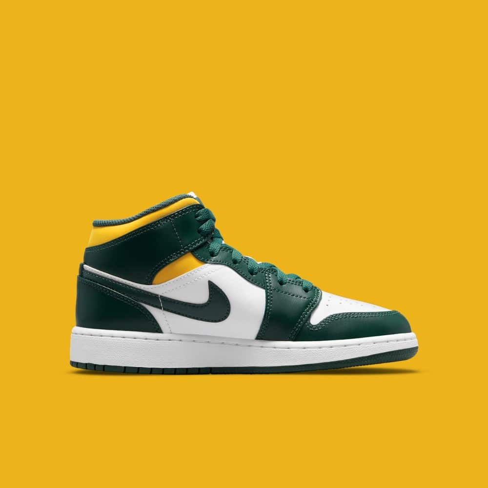 Jordan 1 green yellow best sale