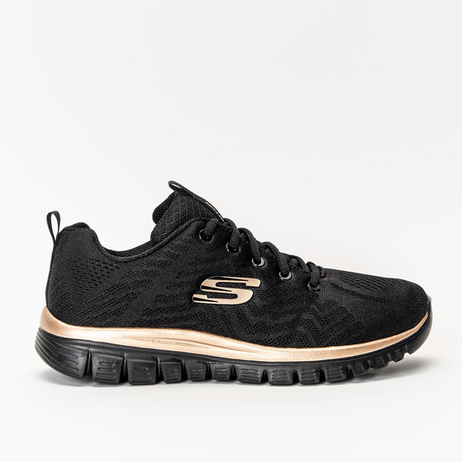 Skechers graceful outlet get connected black