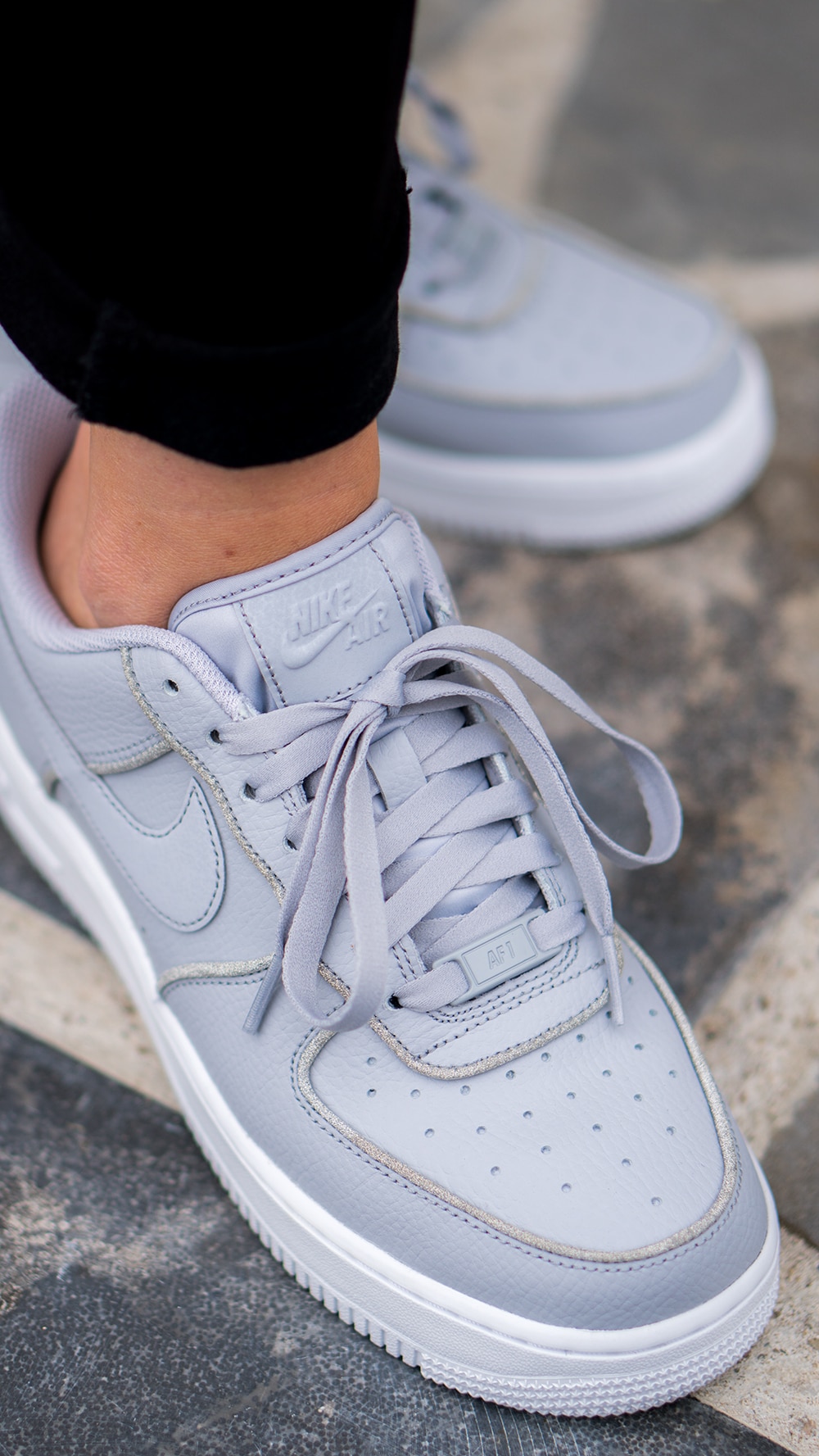 Air force 1 store wolf grey glitter