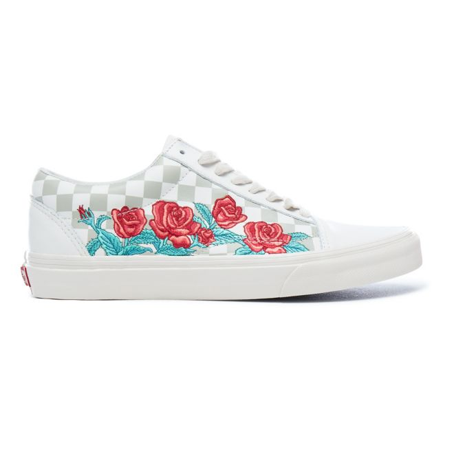 Vans 2025 rose embroidery