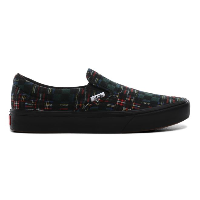 VANS Plaid Check Comfycush Slip on VN0A3WMDTFO Grailify