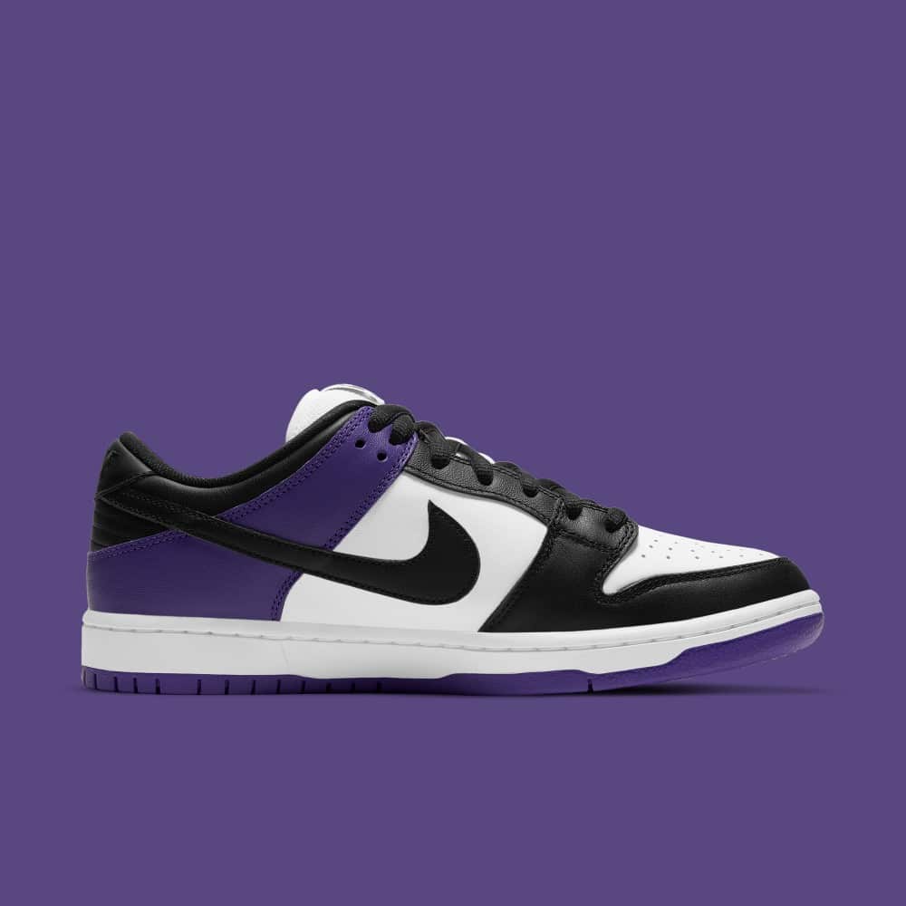 nike sb dunk court purple