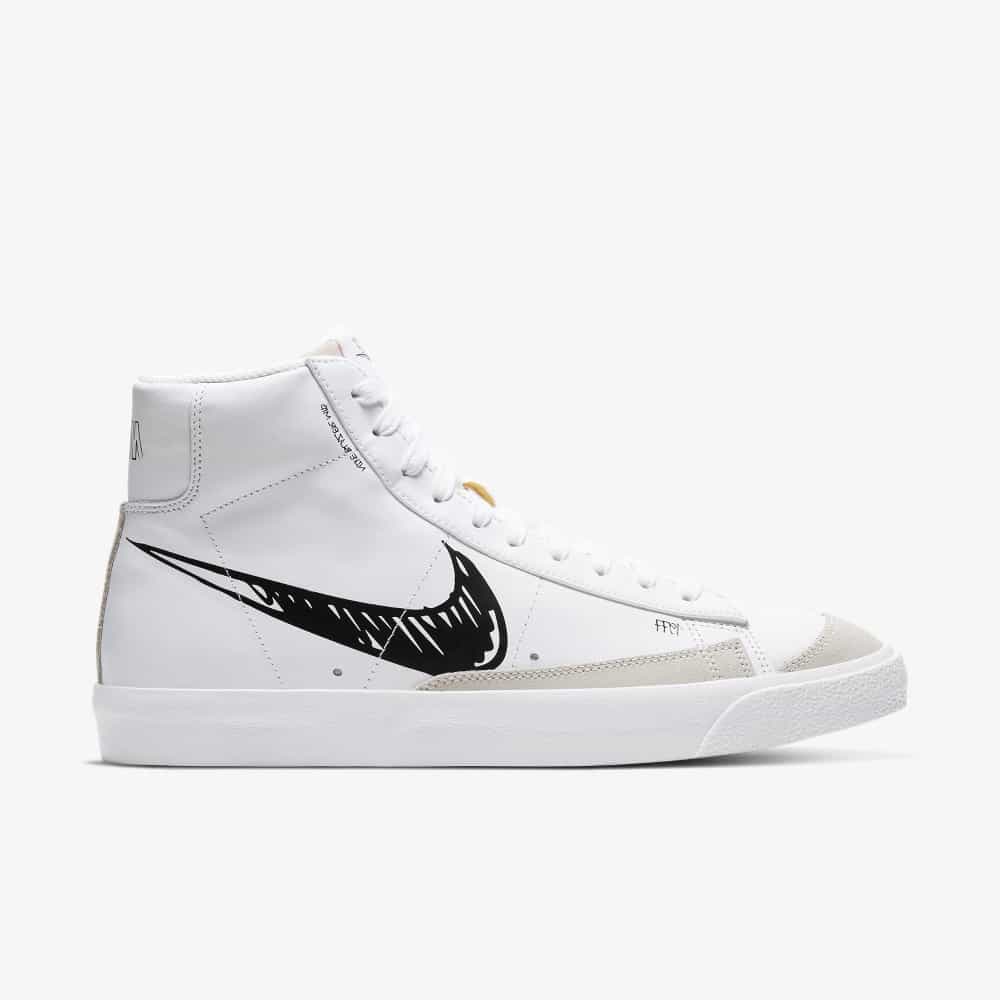 nike mid blazer sketch