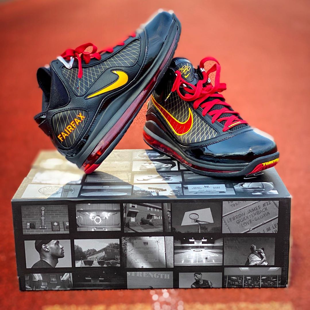 Nike lebron 7 fairfax away hotsell