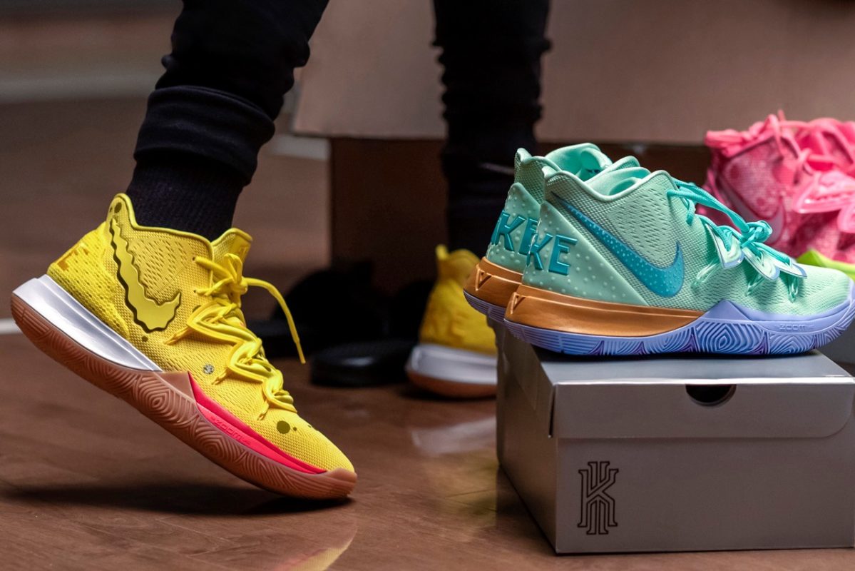 Kyrie irving sale spongebob line