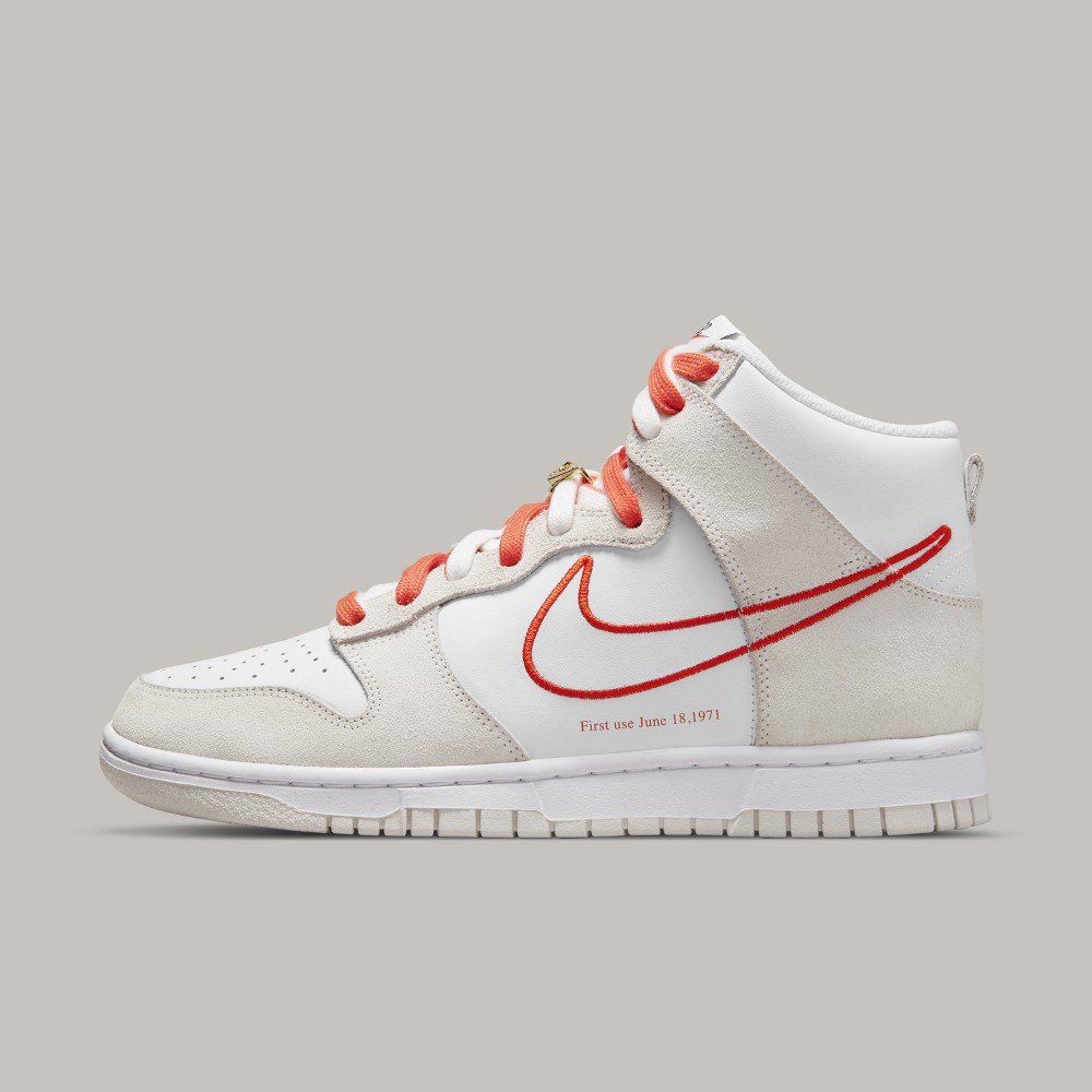 Nike Dunk High First Use White Sail Orange (Women's)