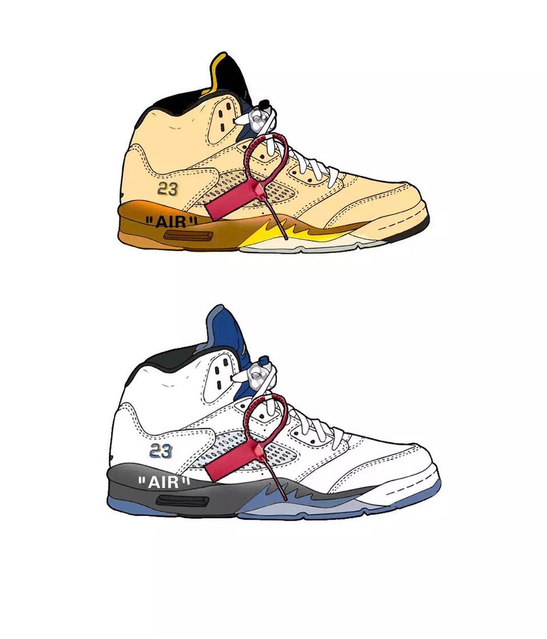 HOW TO WEAR THE AIR JORDAN 5 OFF WHITE SAIL (DOs and DONTs) 