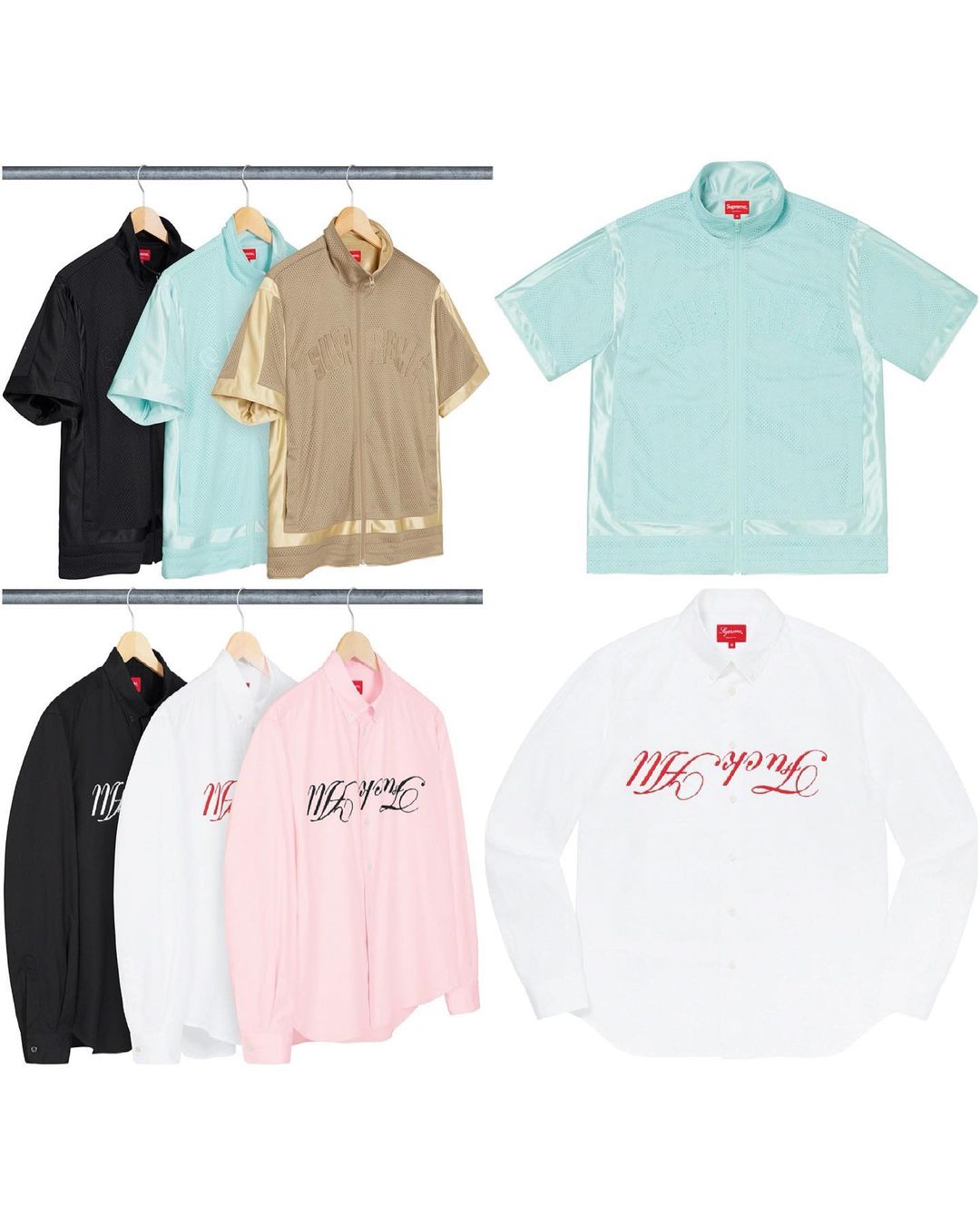 Supreme Spring/Summer 2021 Tops and Shirts