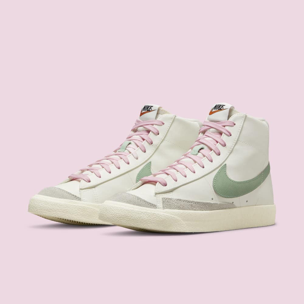 Nike pink and store green