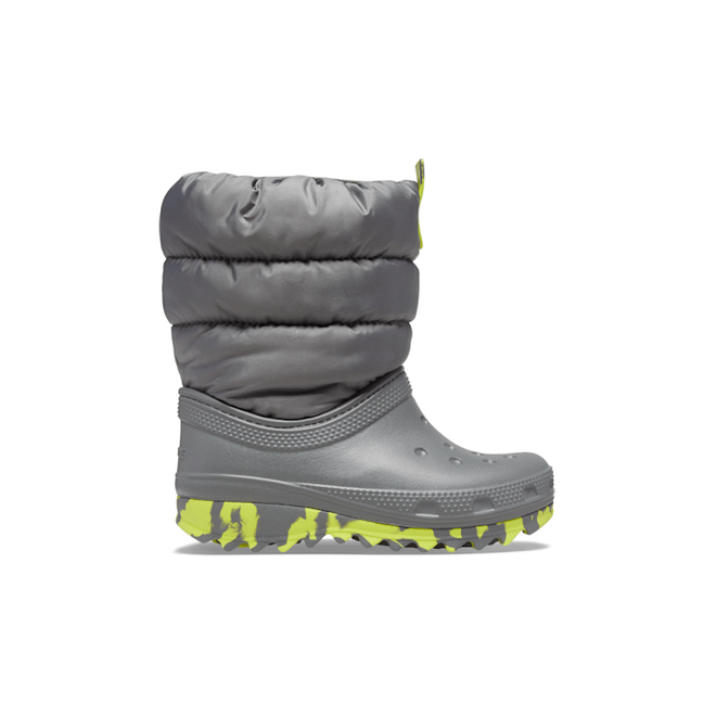 Crocs Classic Neo Puff Boot Kinder Slate Grey | 207275-0DA | Grailify