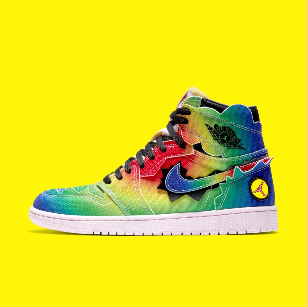 J Balvin Shows an Air Jordan 1 Collab at Super Bowl LIV J Balvin Shows an Air Jordan 1 Collab at Super Bowl LIV