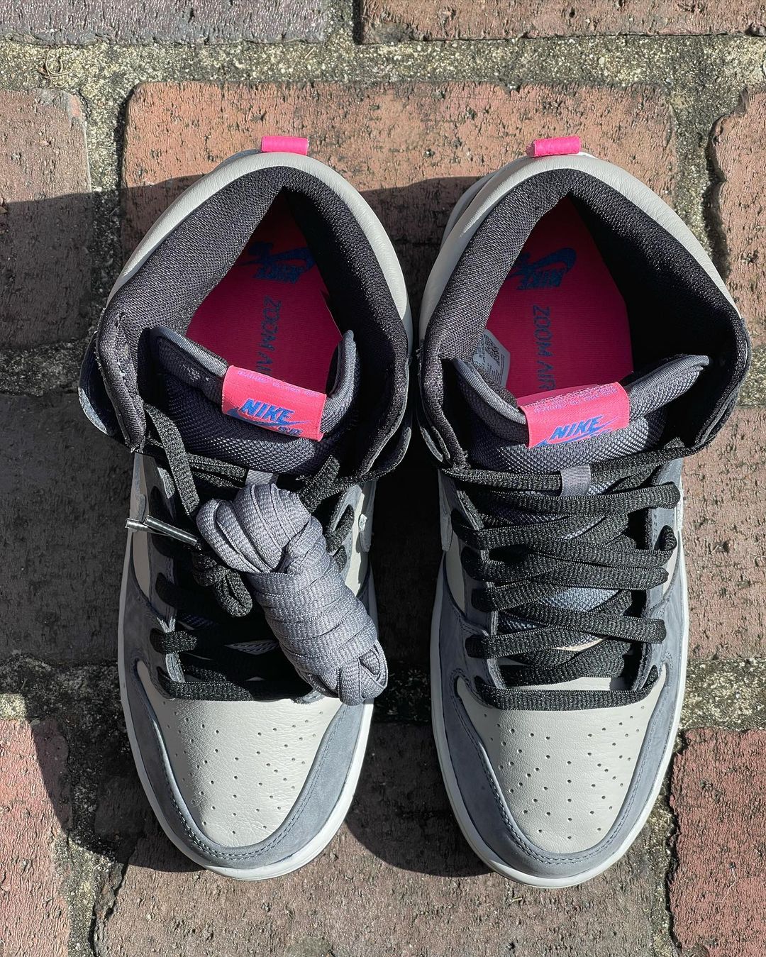 nike sb dunk medium grey