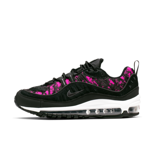 Nike air max 98 pink schwarz on sale