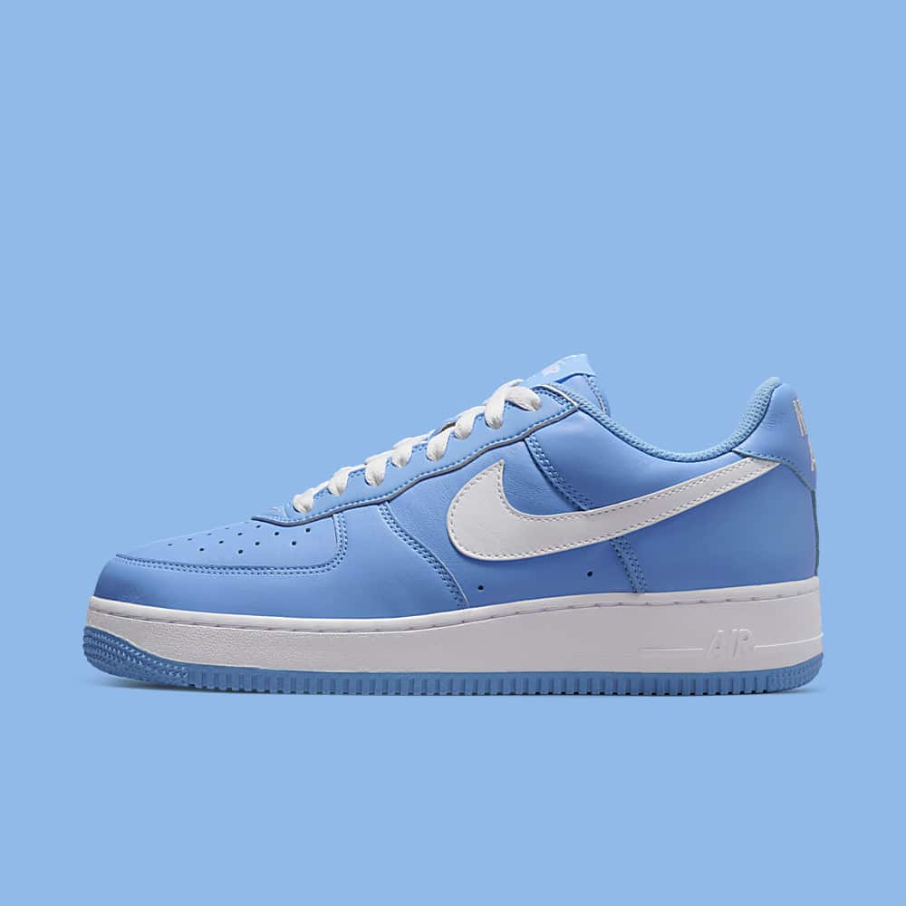 University Blue Hues Outline This Nike Air Force 1 Low - Sneaker News