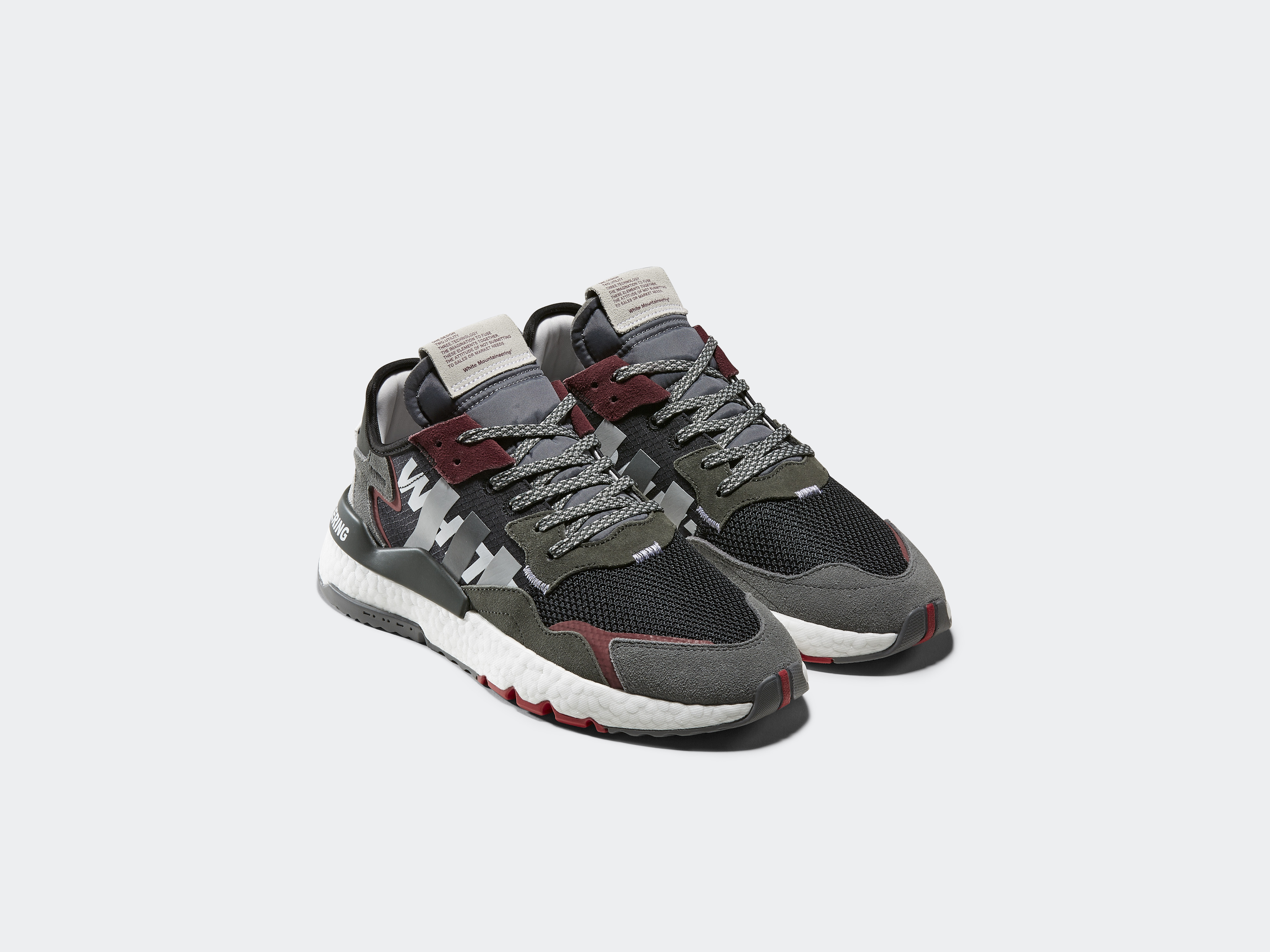 Adidas nite jogger hot sale x white mountaineering