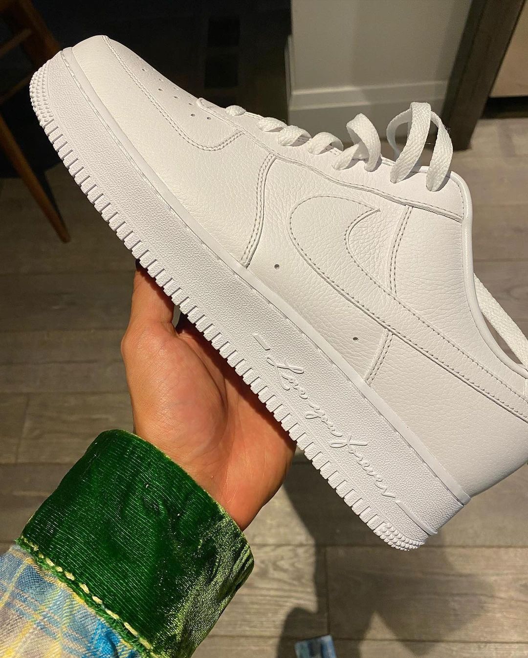 Drake NOCTA x Nike Air Force 1 Certified Lover Boy Detailed Look