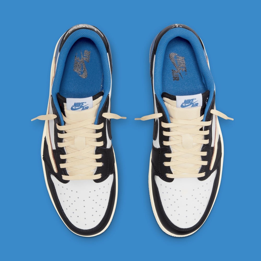 Air Jordan 1 Low Travis Scott Fragment Shoes