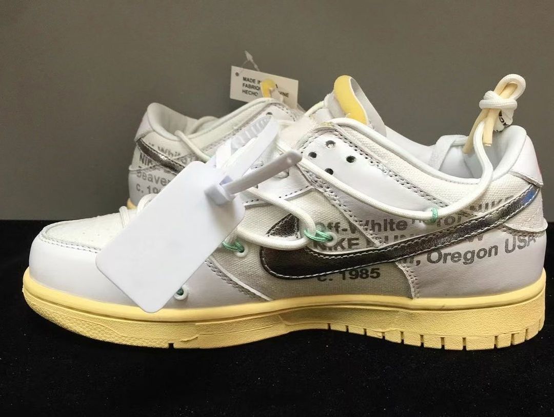 The Nike x Off-White Dunk Low Is Here