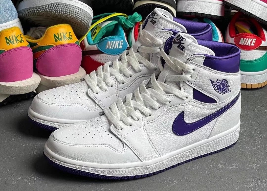 Official Images of the Air Jordan 1 High OG WMNS Court Purple