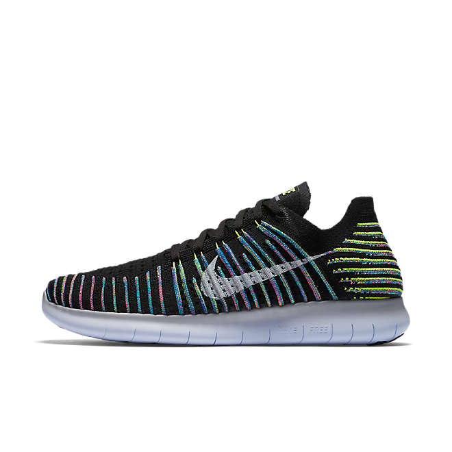 Nike Flyknit Black/White-Volt-Blue Lagoon | 831069-003