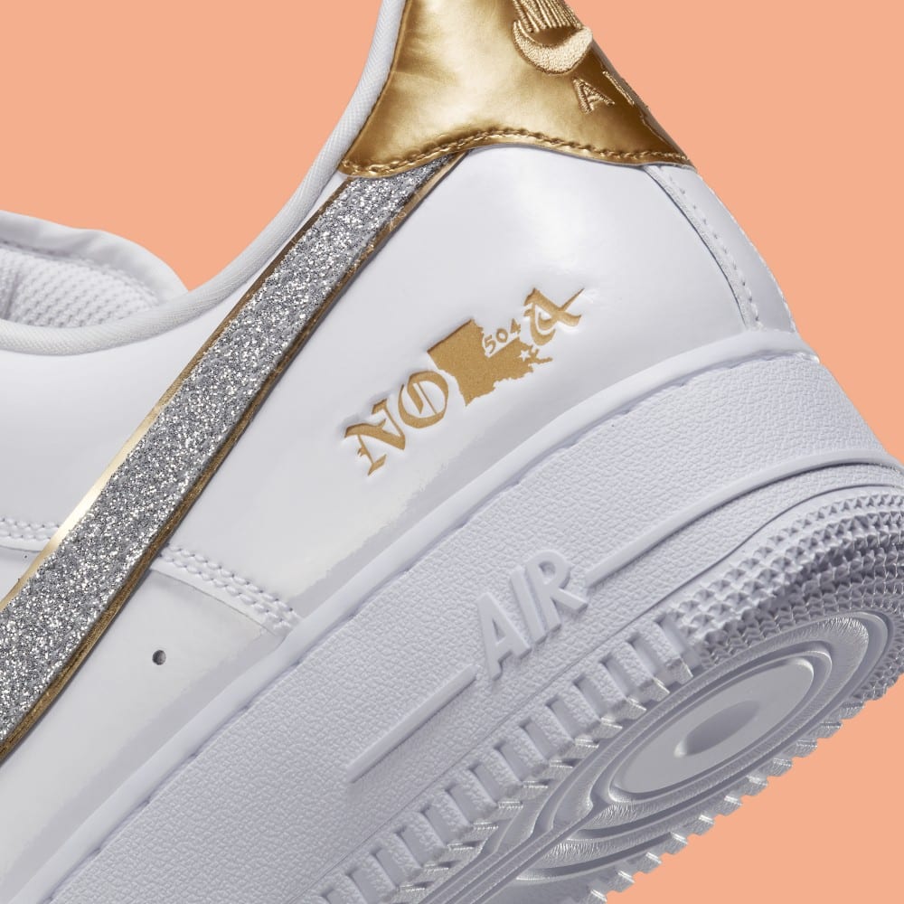 New Nike Air Force 1 sneaker celebrating New Orleans' rap scene