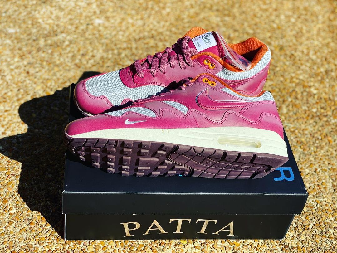 Patta x Nike Air Max 1 'Rush Maroon' Release Info: Here's How to Buy –  Footwear News