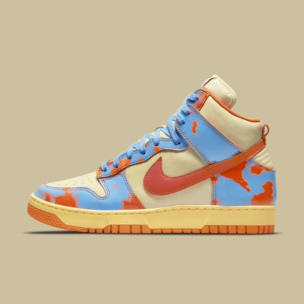 Dunk High 1985 'Orange Acid Wash